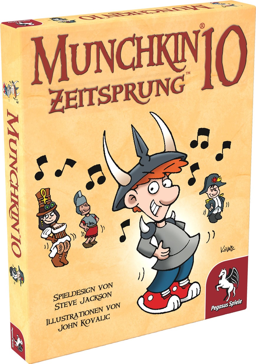 Munchkin 10: Zeitsprung (2023), Pegasus Spiele