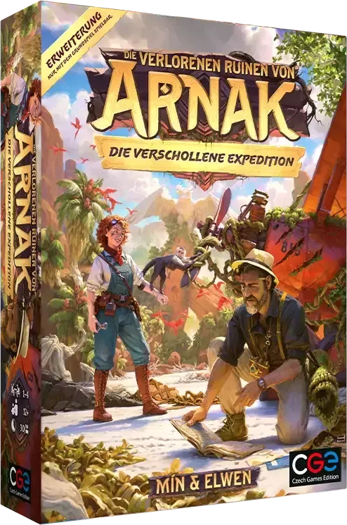 Die verlorenen Ruinen von Arnak: Die verschollene Expedition (2023), Czech Games Edition